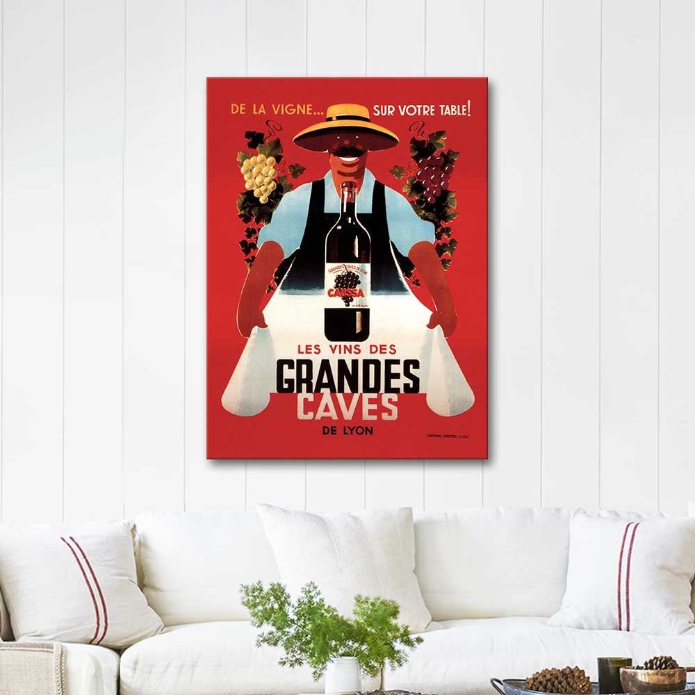 Wine on Your Table From Lyon Art Print