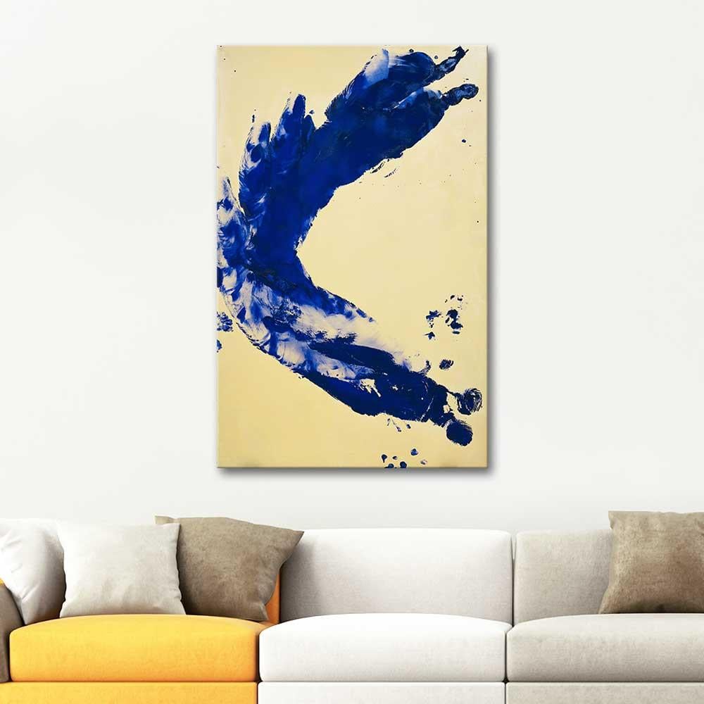 Yves Klein Anthropometry Princess Helena Art Print