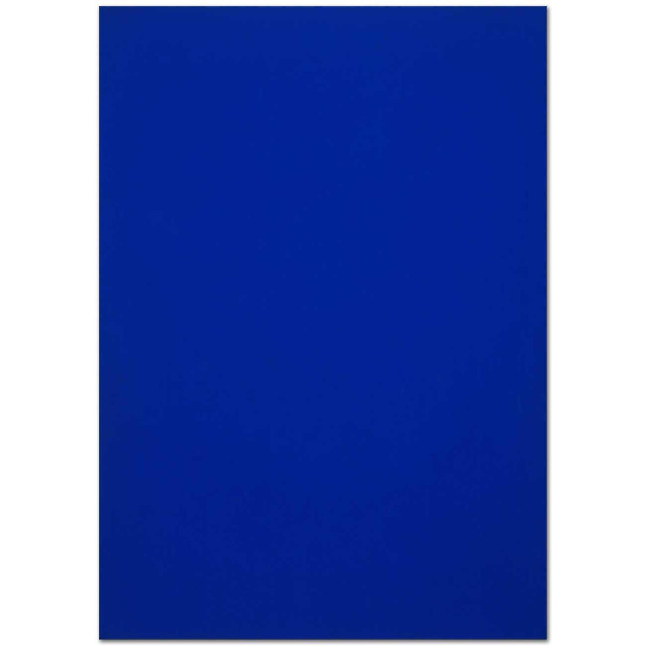 Blue Monochrome by Yves Klein