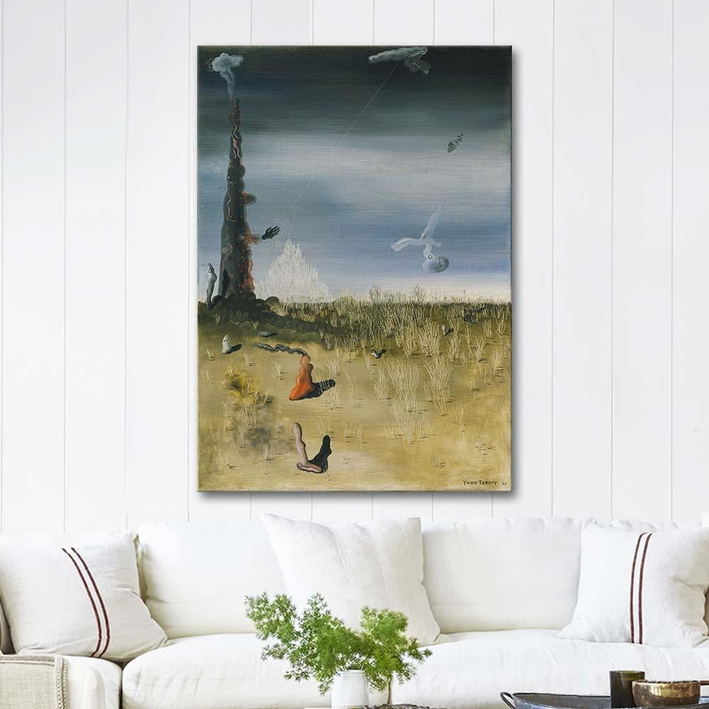 Yves Tanguy Extinction of Useless Lights Art Print
