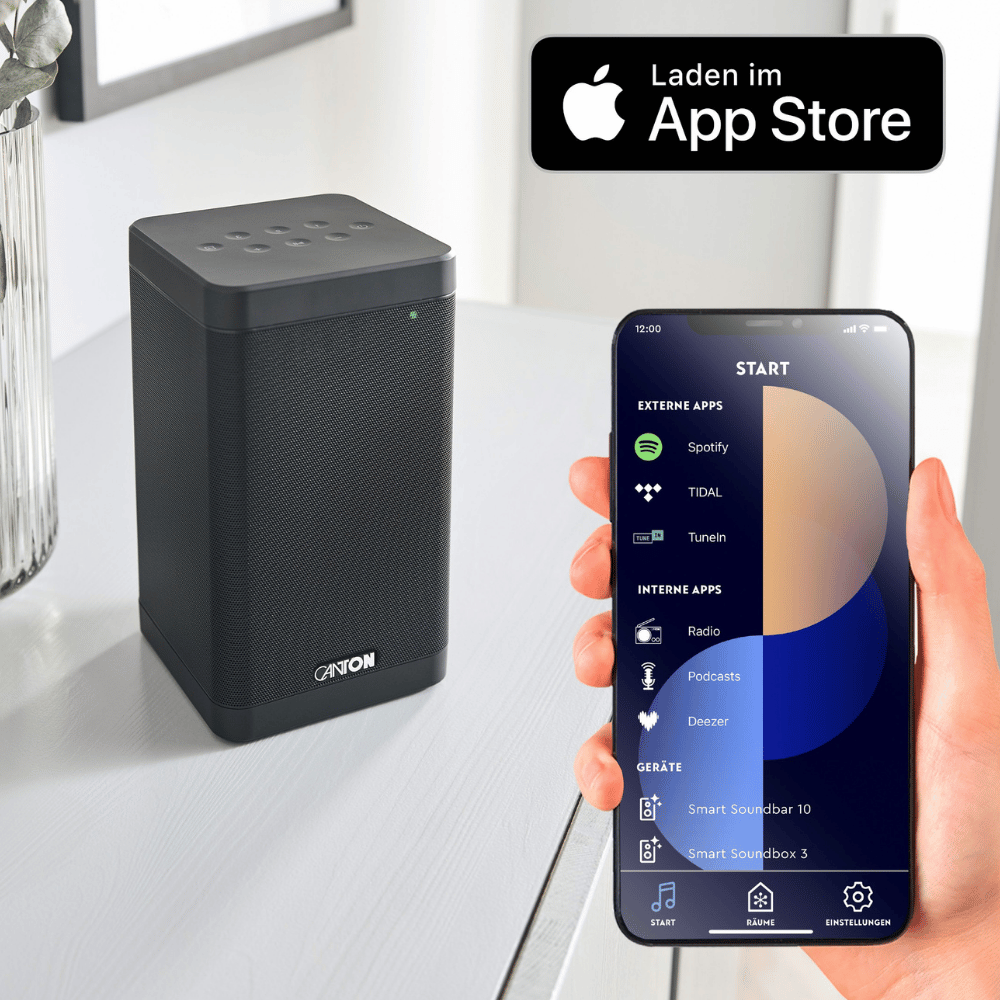 Canton Smart Soundboxbox 3 Kablosuz Aktif Raf Hoparlör