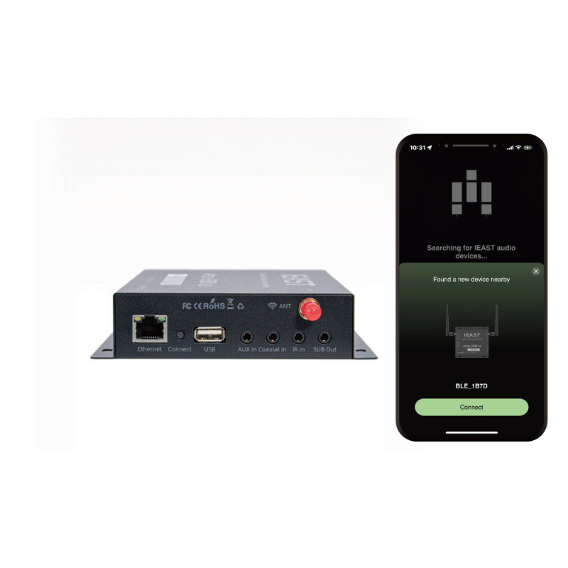 Ieast AMP i50B V2 Stream özellikli Proje Amplifikatörü