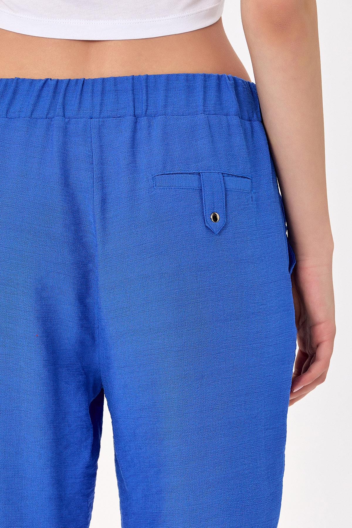 Beli Lastikli Cepli Pantolon 025-3509