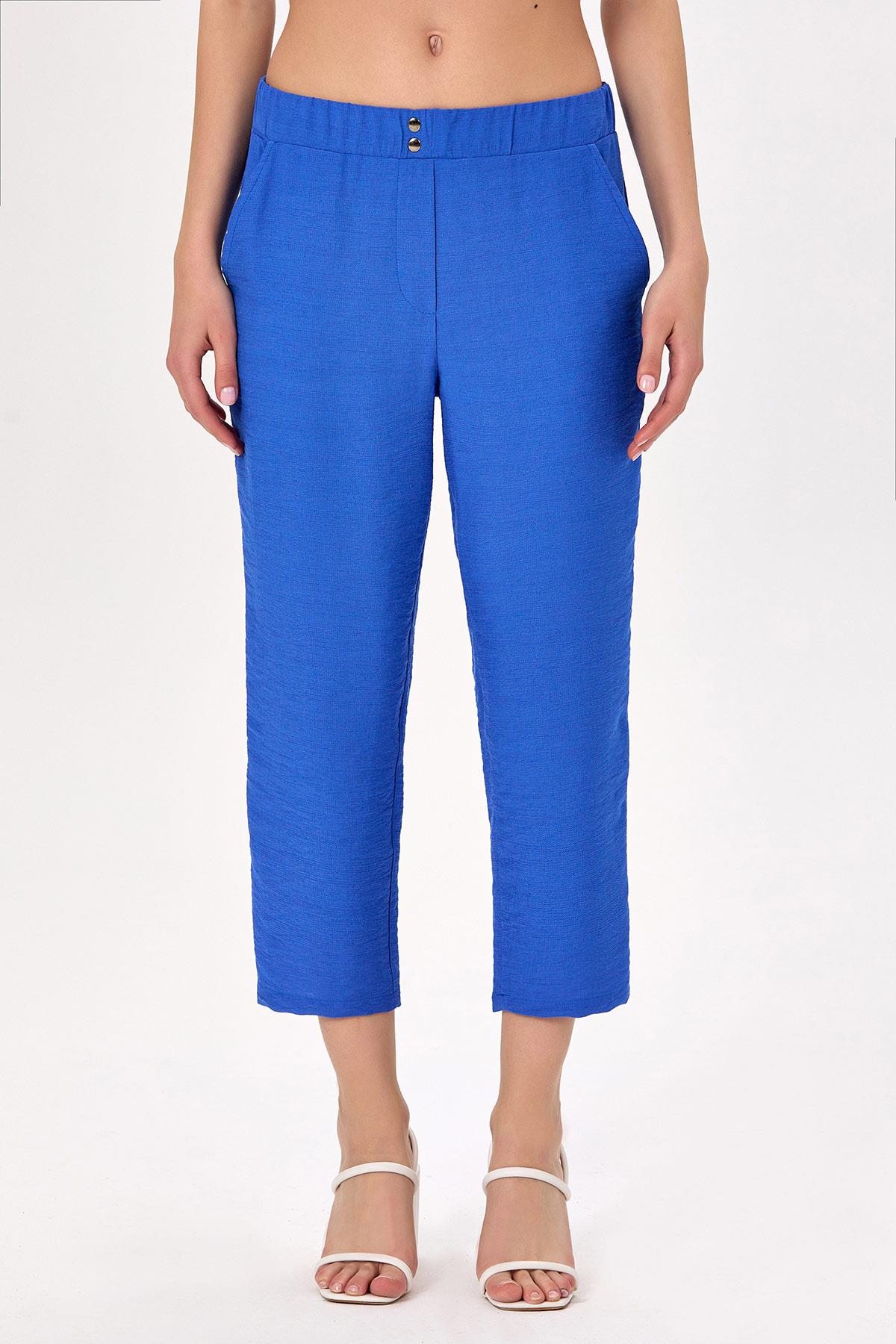 Beli Lastikli Cepli Pantolon 025-3509