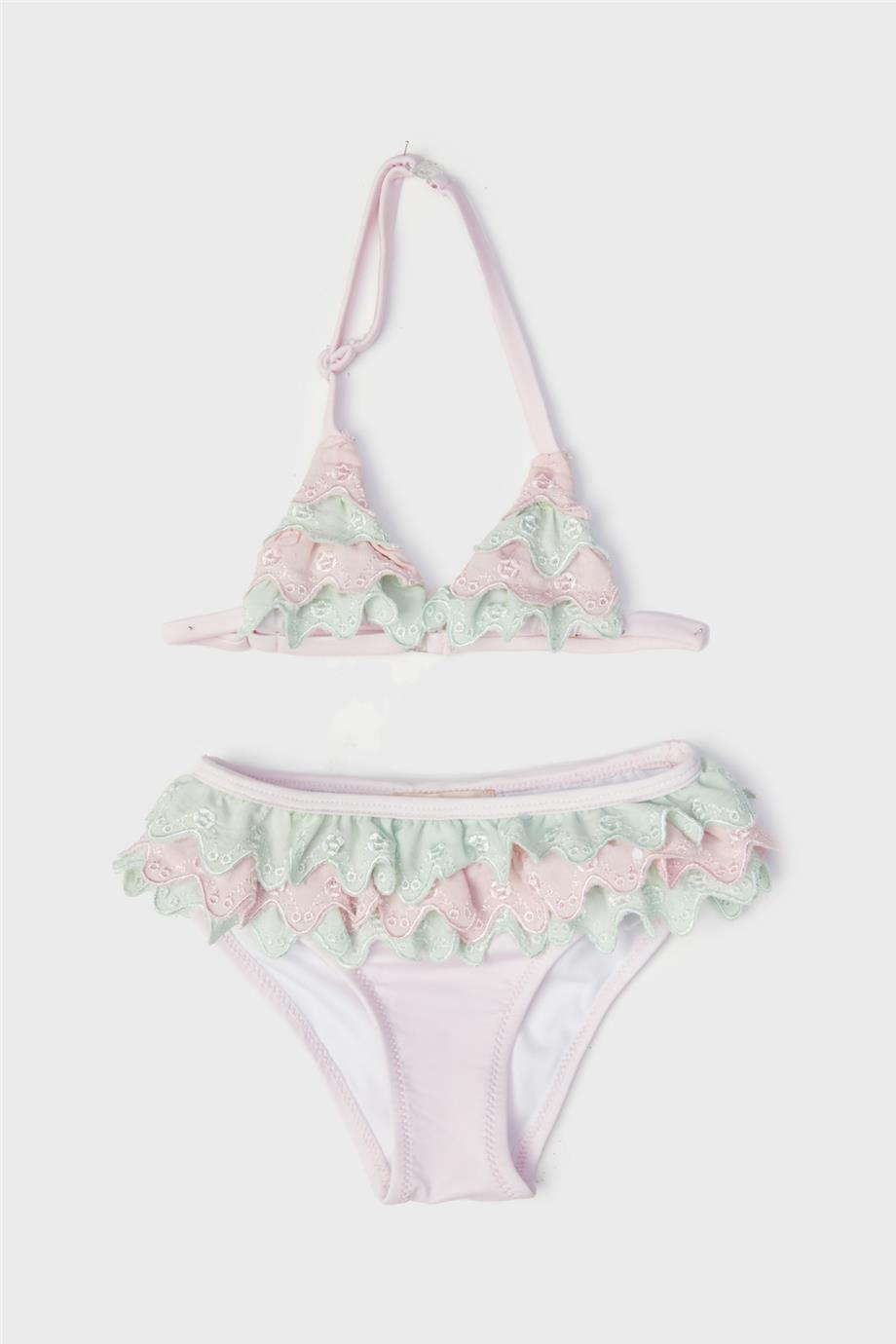 GB Baby Kız Bebek Desenli Bikini