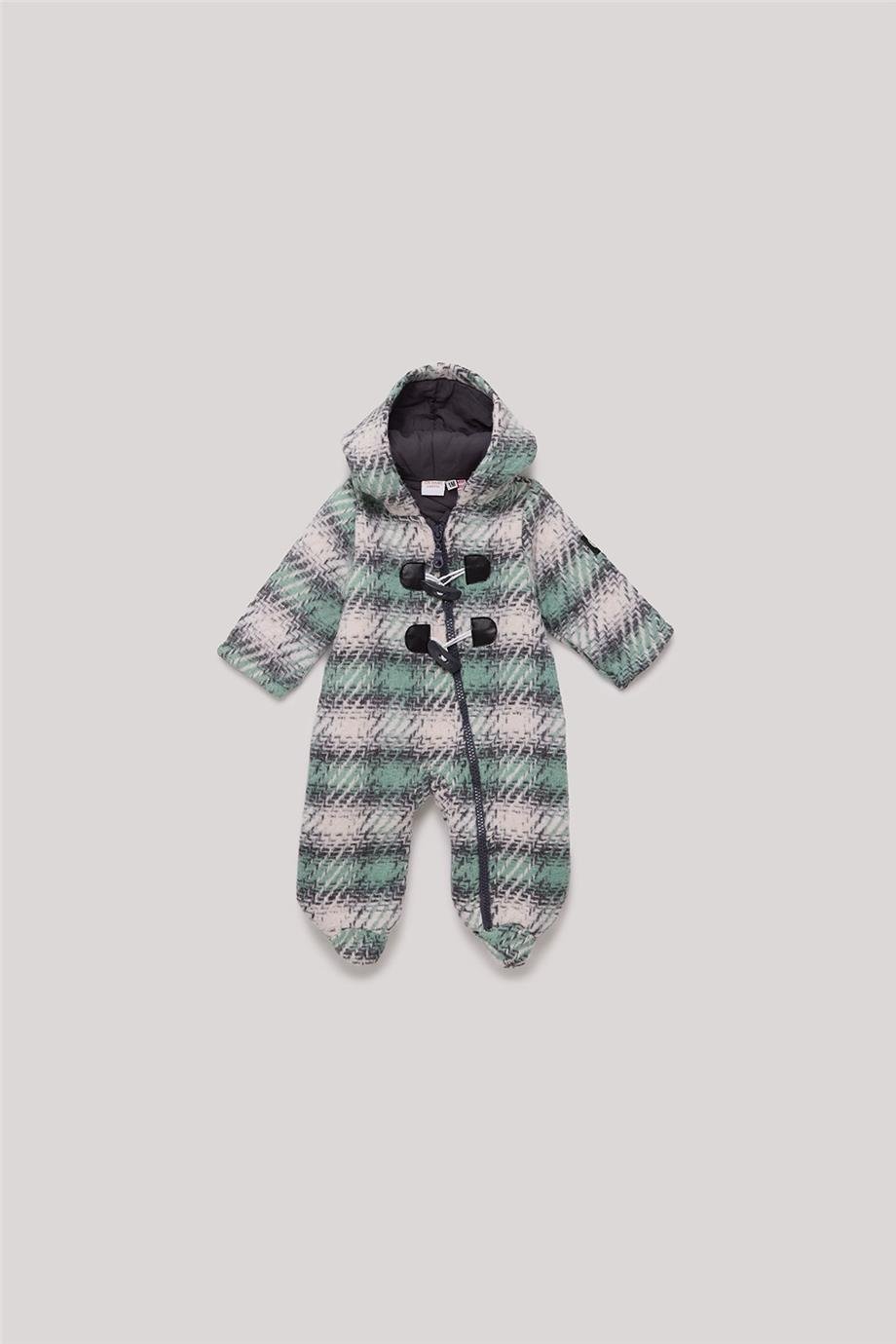 Layette Erkek Bebek Desenli Tulum