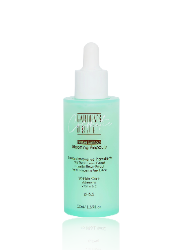 Garden's Objet Nature Luminous Blooming Ampoule | Doğal Parlaklık ve Nemlendirici Güç