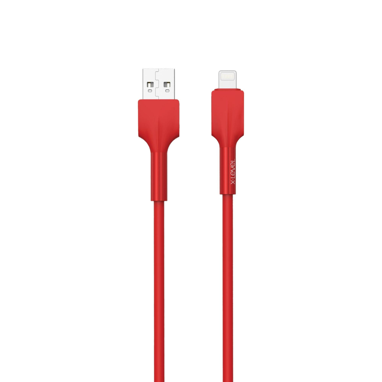 X-LEVELXCC9005 27W 3.3A Hızlı USB-A to Lightning 1.2 Metre Soft Data Şarj Veri Kablosu