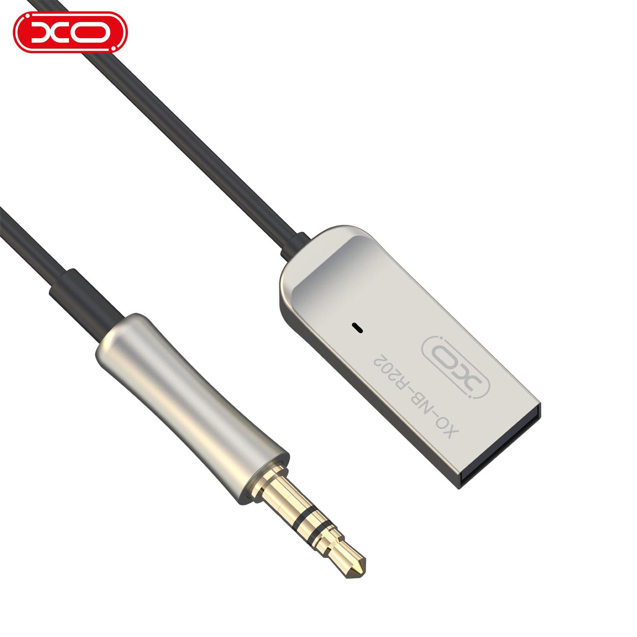 XO NB-R202 3.5 mm Jack Aux to USB-A Bluetooth Çevirici Alıcı Ses Aktarım Kablosu Dongle
