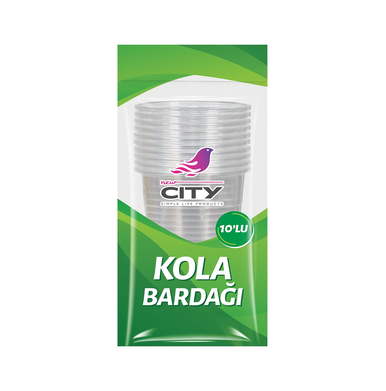 Plastik Kola Bardağı 10'lu