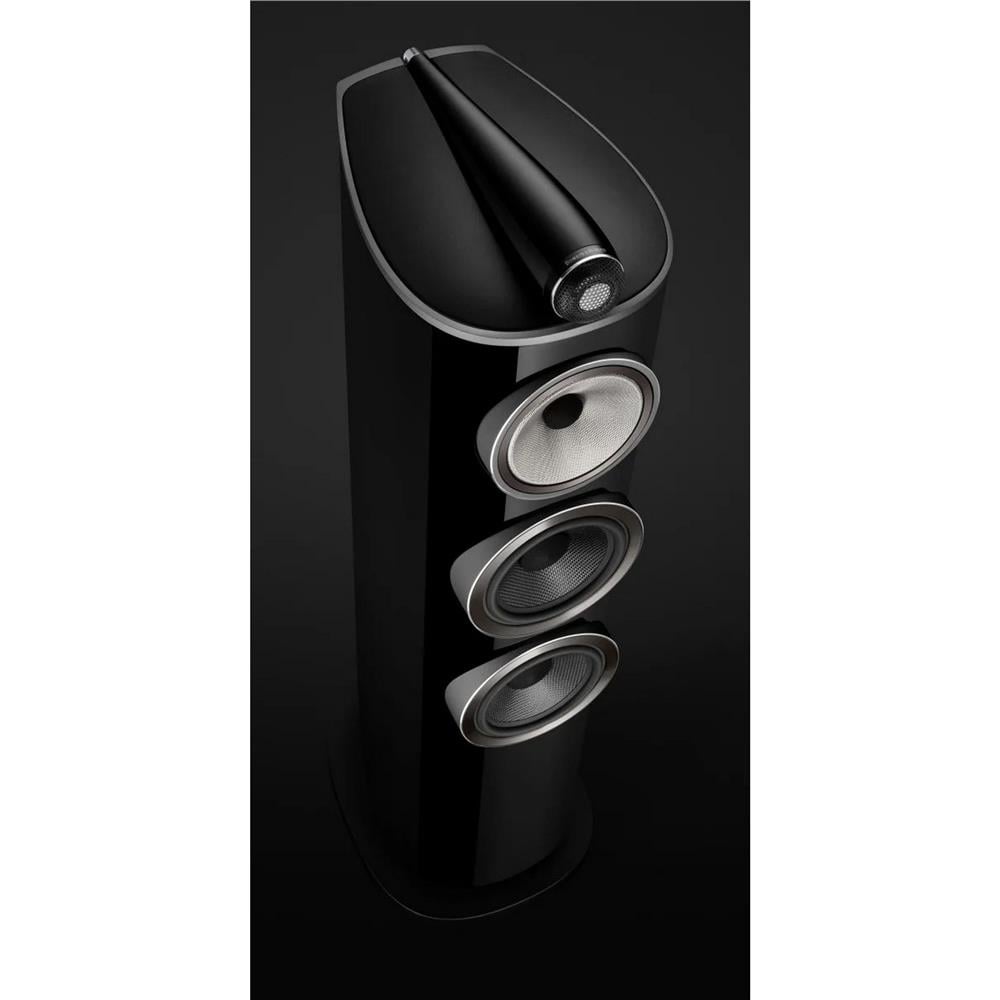 Bowers & Wilkins 804 D4 Tower/Kule Hoparlörler Parlak Siyah Çift