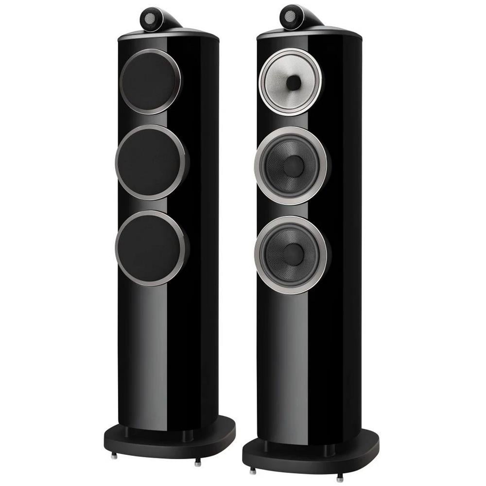 Bowers & Wilkins 804 D4 Tower/Kule Hoparlörler Parlak Siyah Çift