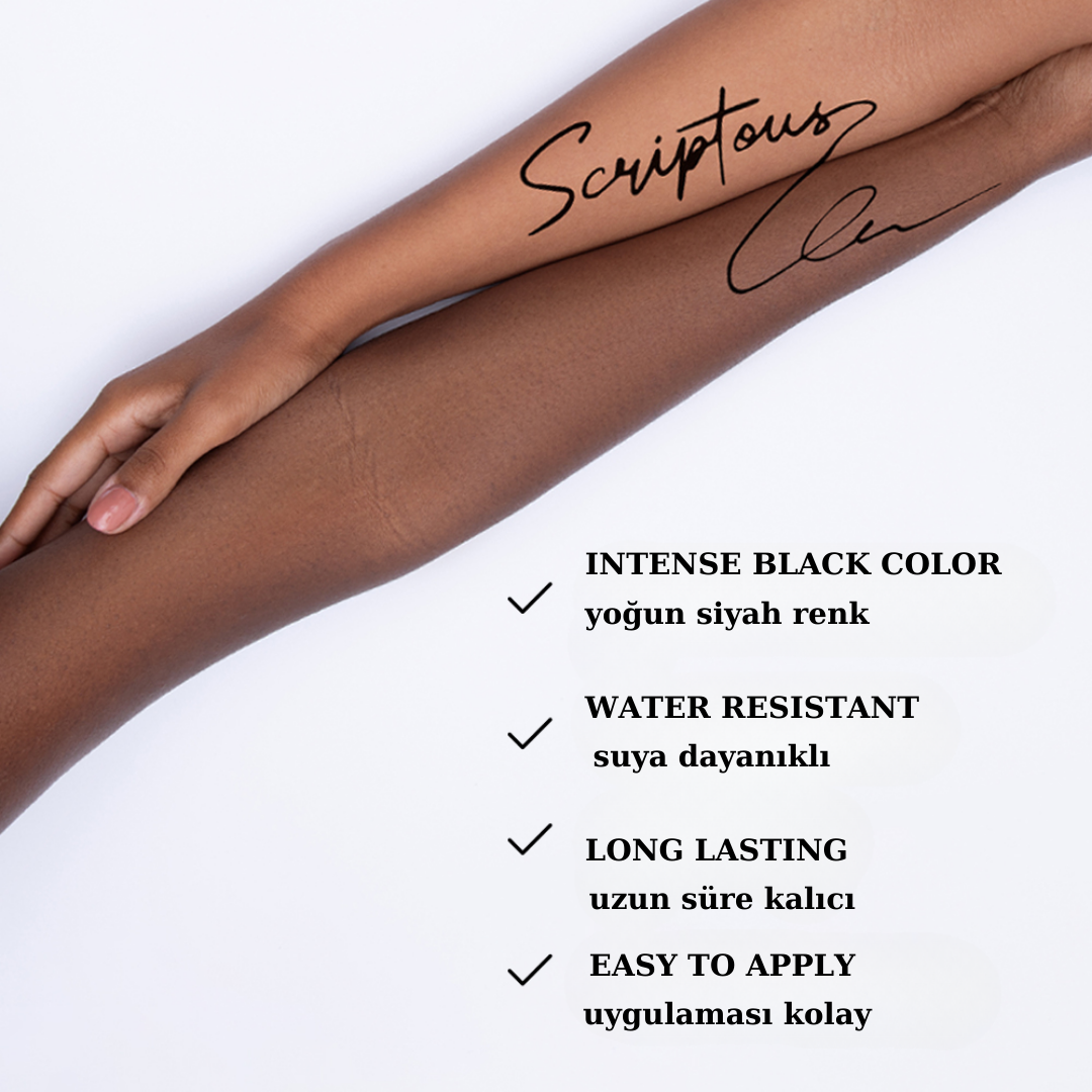 SCRIPTOUS ULTRAFINE EYELINER-BLACK ULTRA INCE