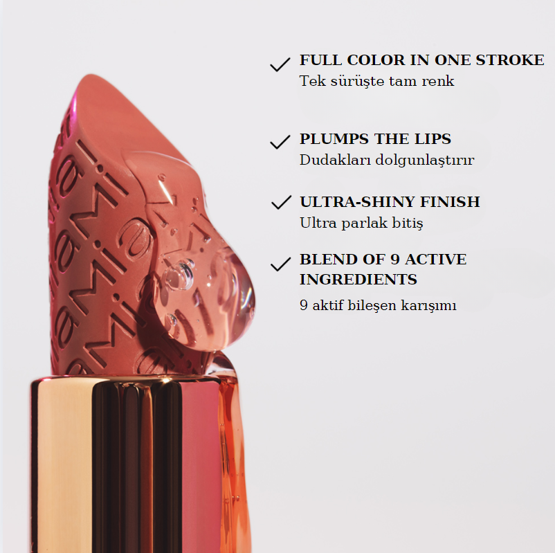 WET FLOW RICH & SHINE LIPSTICK ZENGIN VE PARLAK RUJ