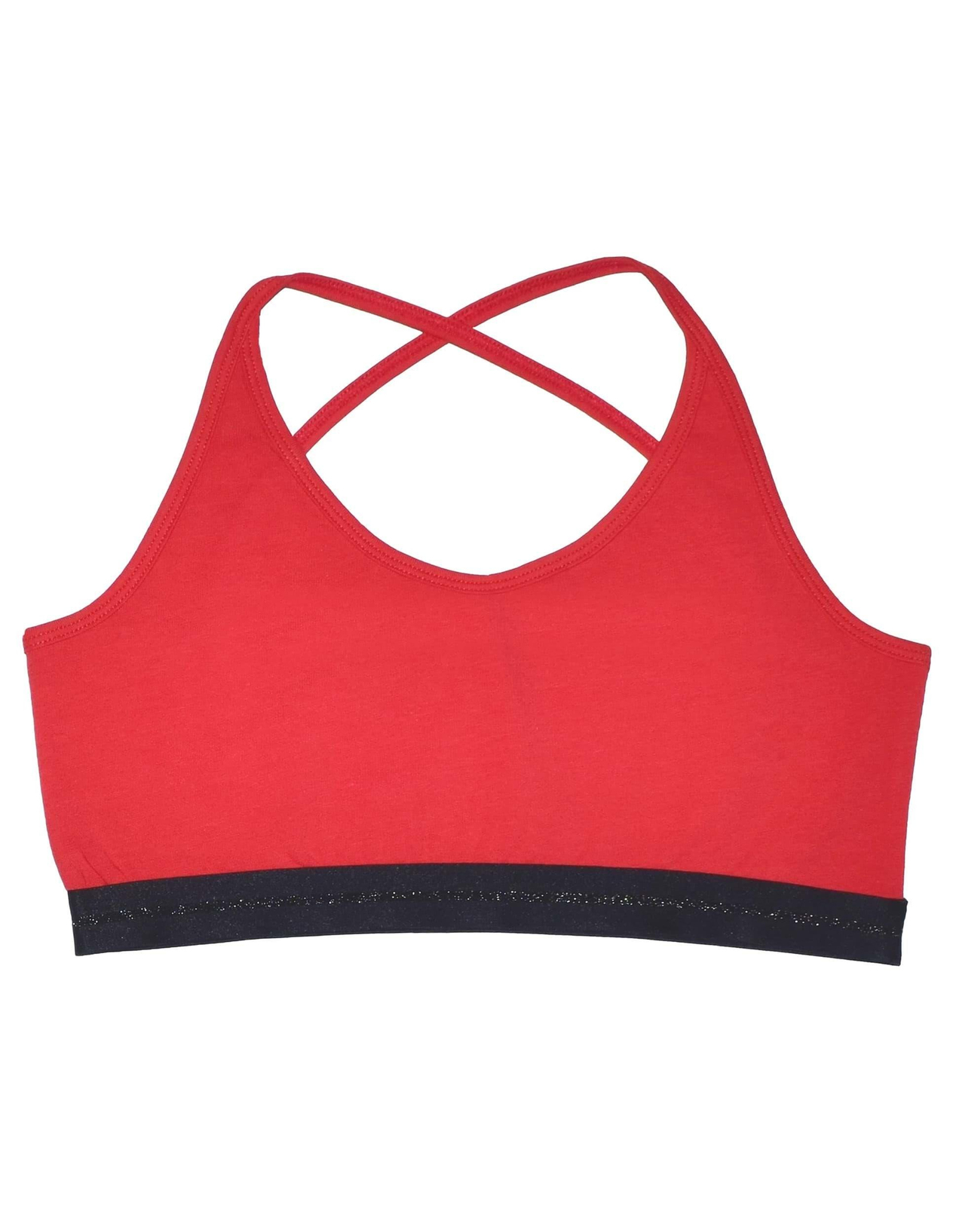 Basic Kadın Pamuklu Kırmızı Bralet