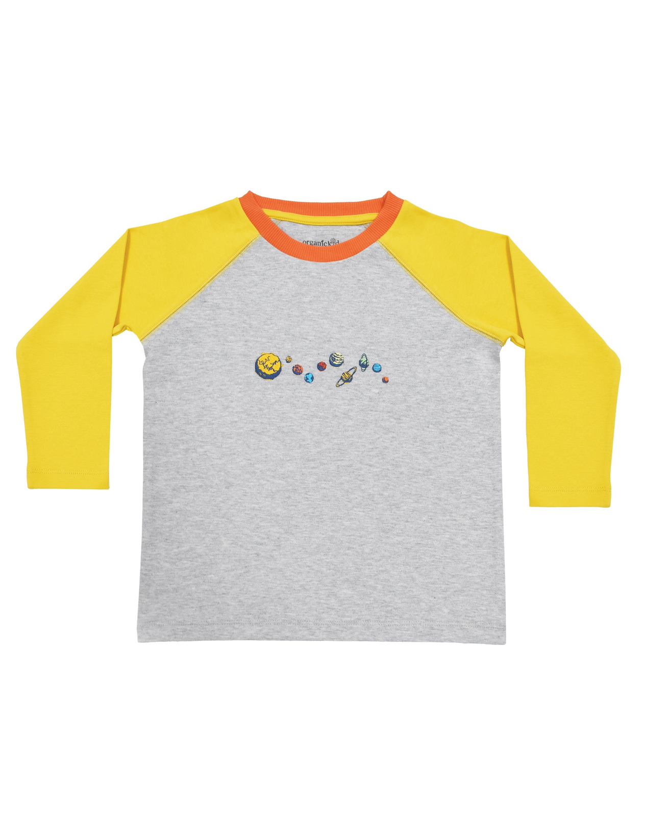 Mix Çocuk Reglan Uzun Kollu Sarı T-shirt
