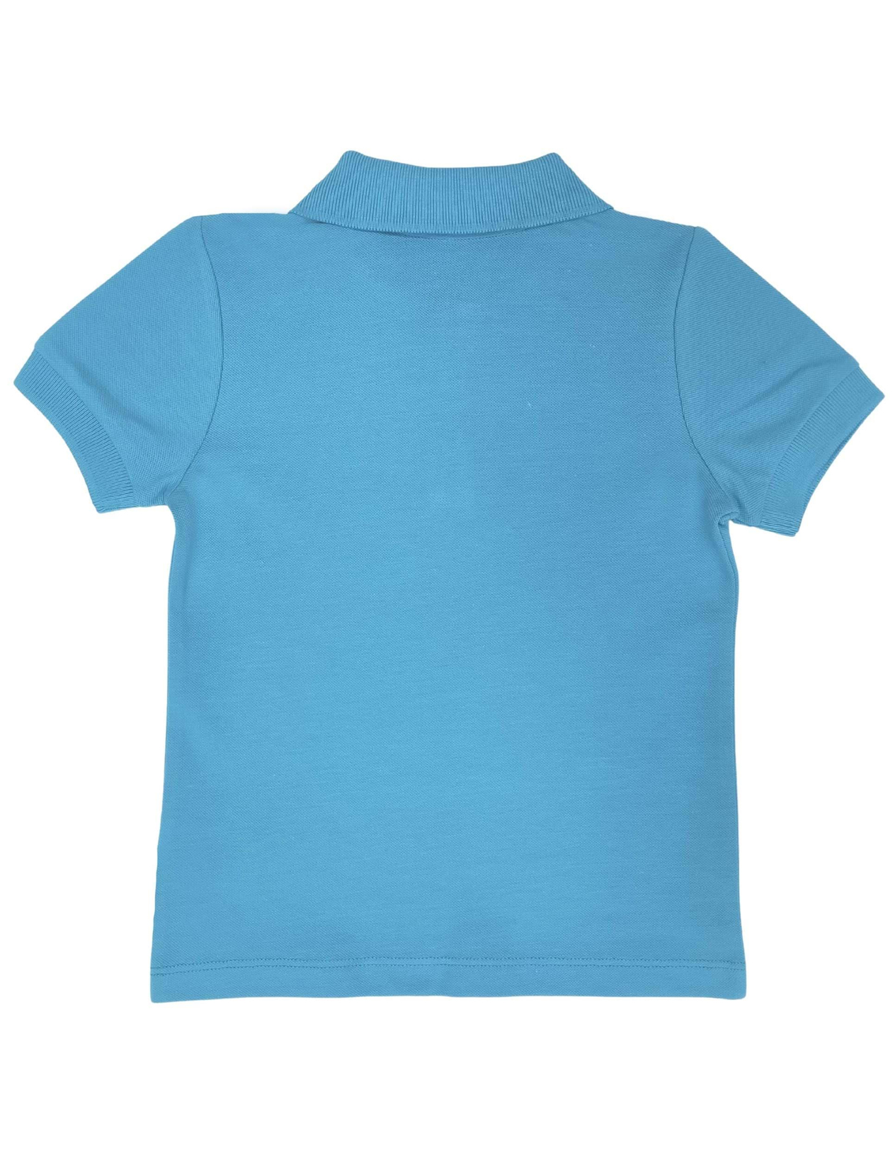 Polo Yaka Basic Koyu Mavi Kısa Kollu Çocuk T-shirt