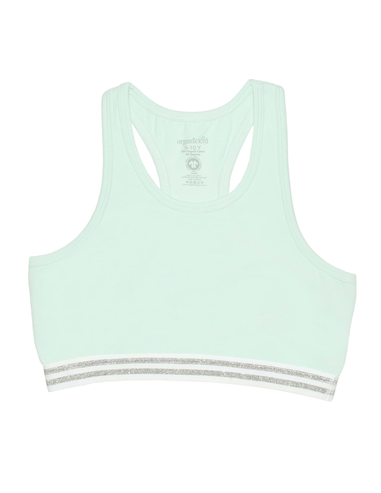 Sporty Kız Çocuk Yeşil Büstiyer