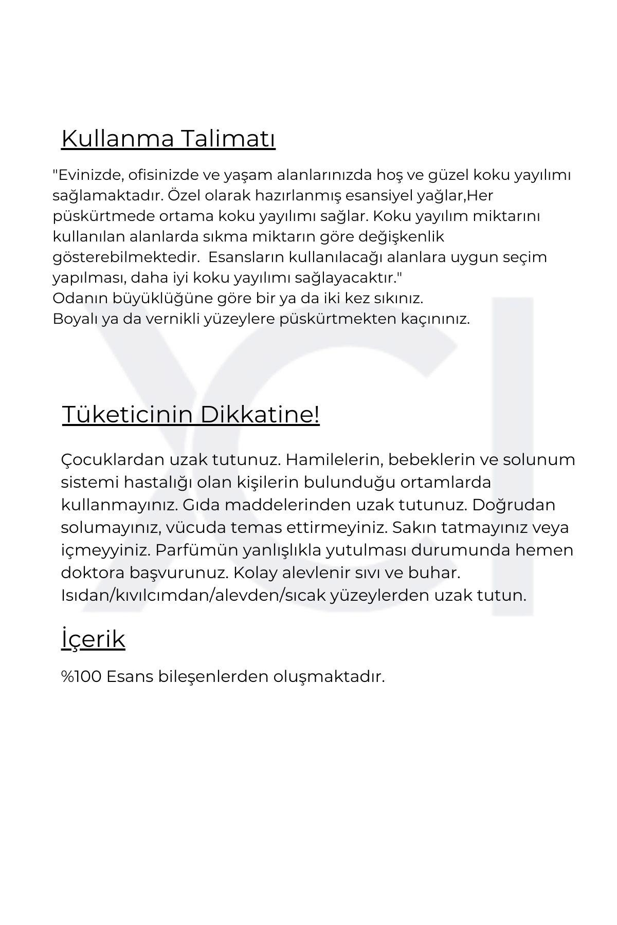 XCI Petal & Oak 500 ml Ortam Koku Spreyi