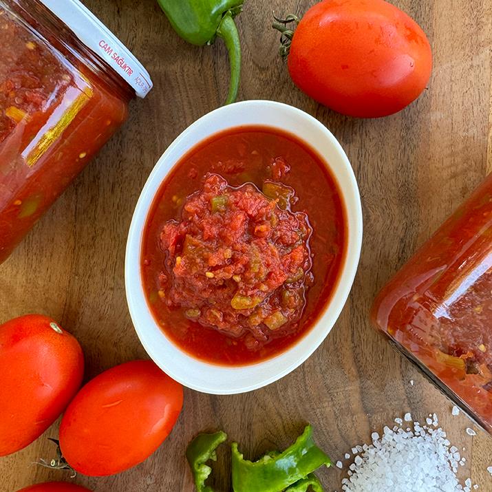 Acı Menemen Sosu (700 Gr.)
