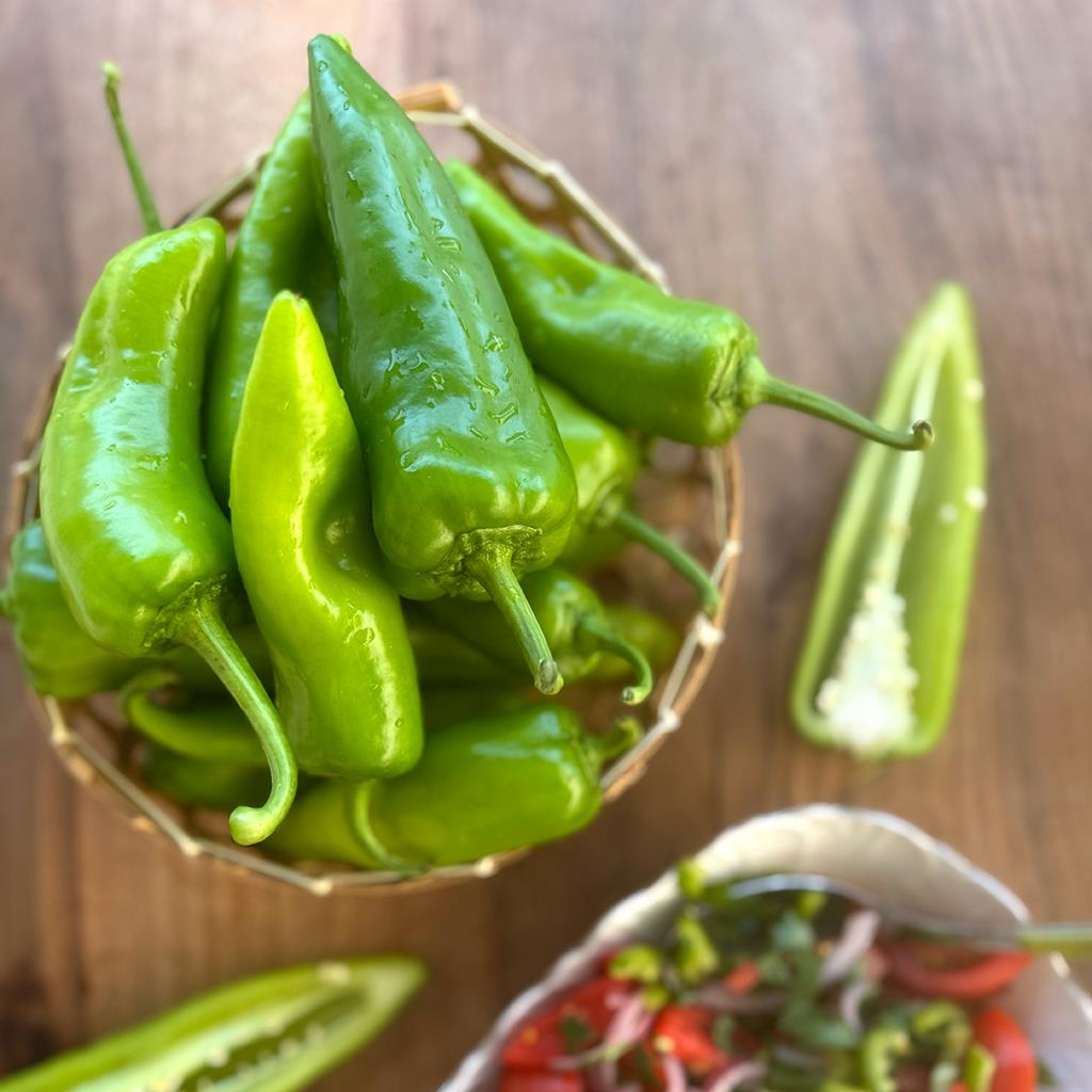 Yeşil Tatlı Kapya Biberi (1 Kg.)