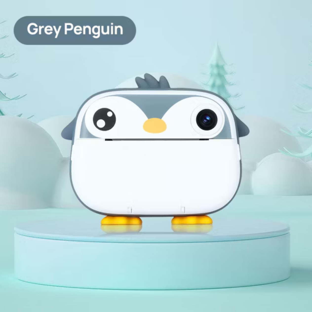LF-M05 Penguen Mini Dijital Çocuk Kamerası Ve Yazıcı