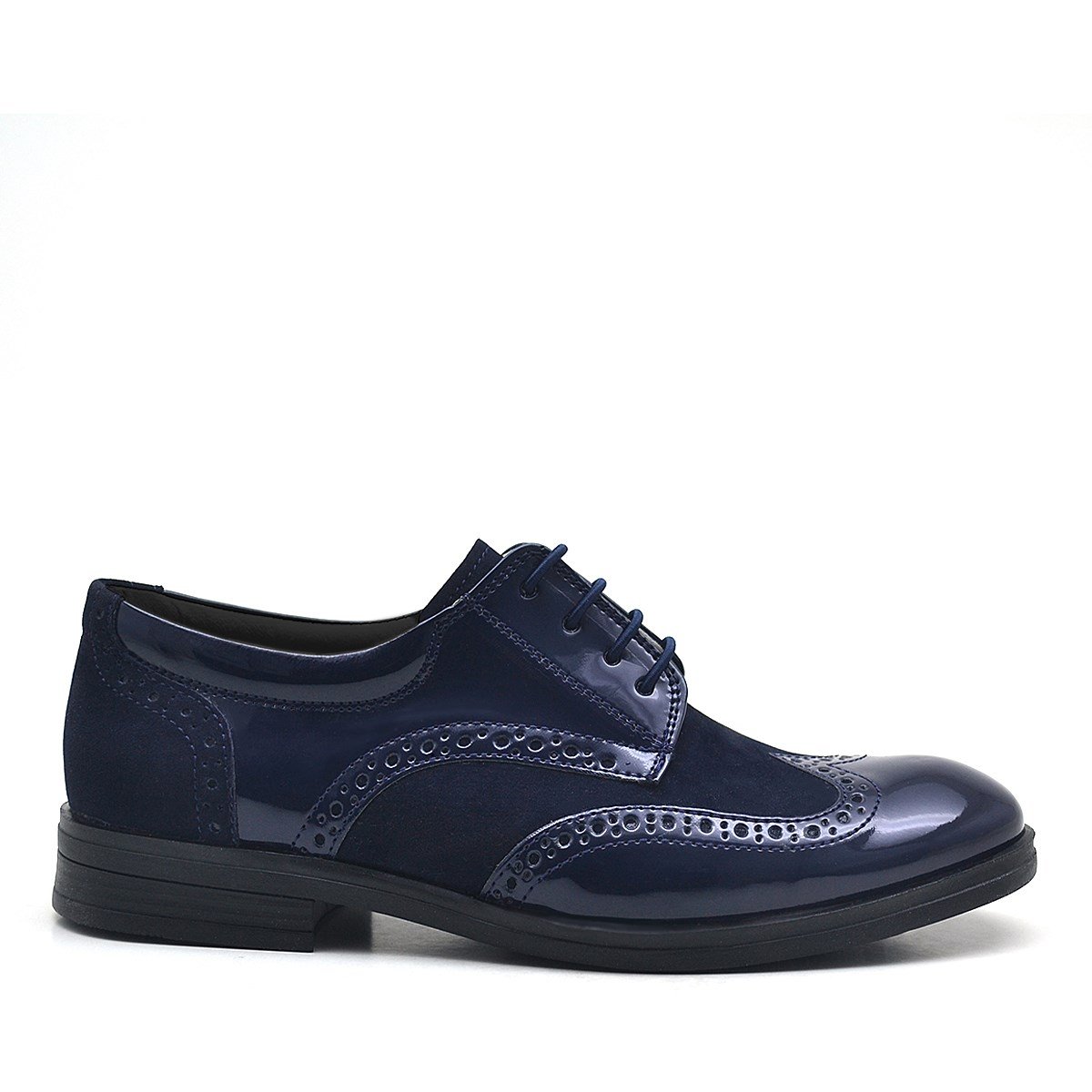 Rakerplus Titan Formal Patent Leather Young School Boys Shoes