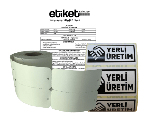 yerli üretim etiketi