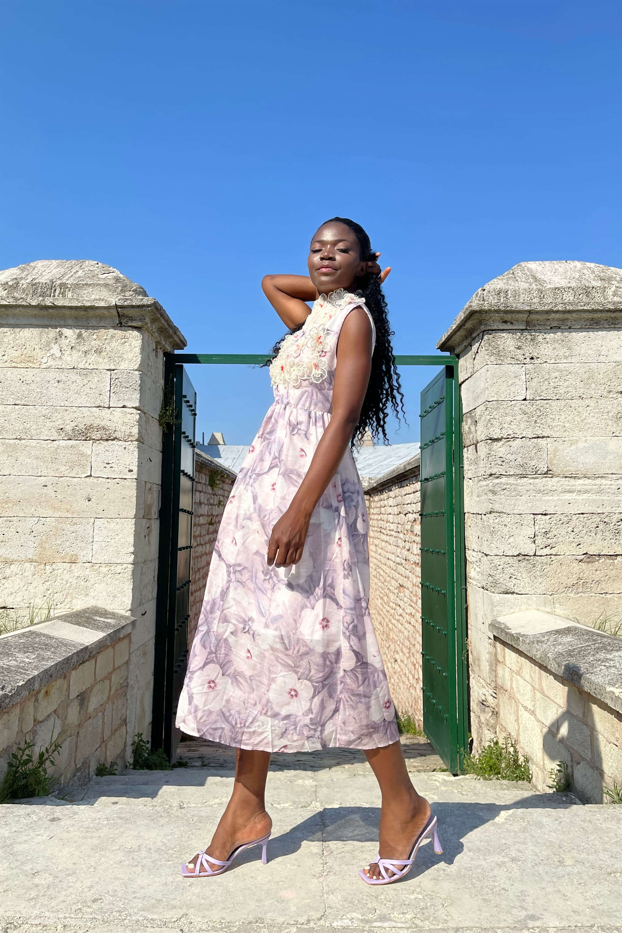 Kadın Botanica Rose Mallow Elbise