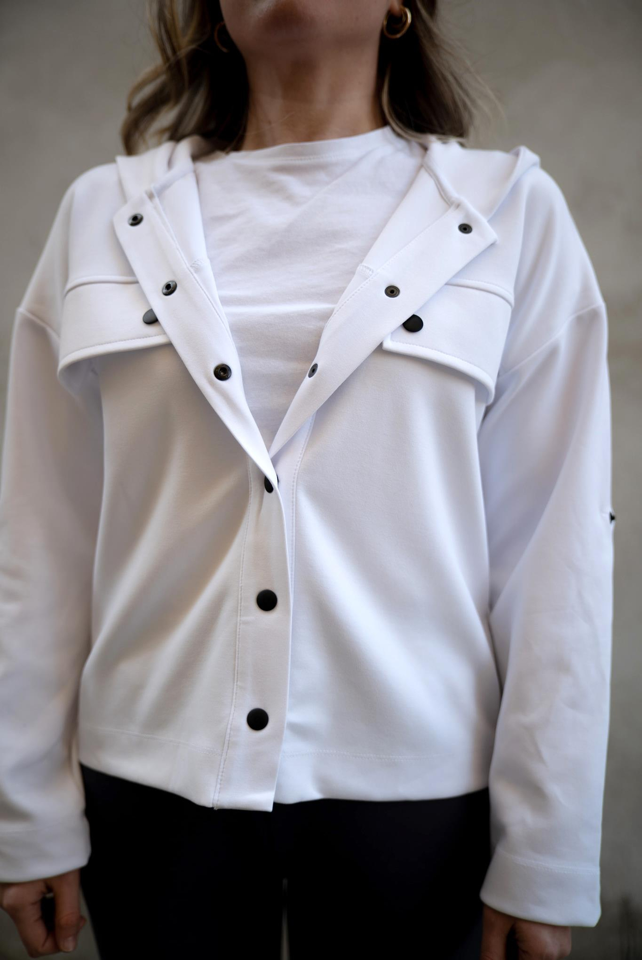 Kadın Kapüşon Yaka Sweatshirt