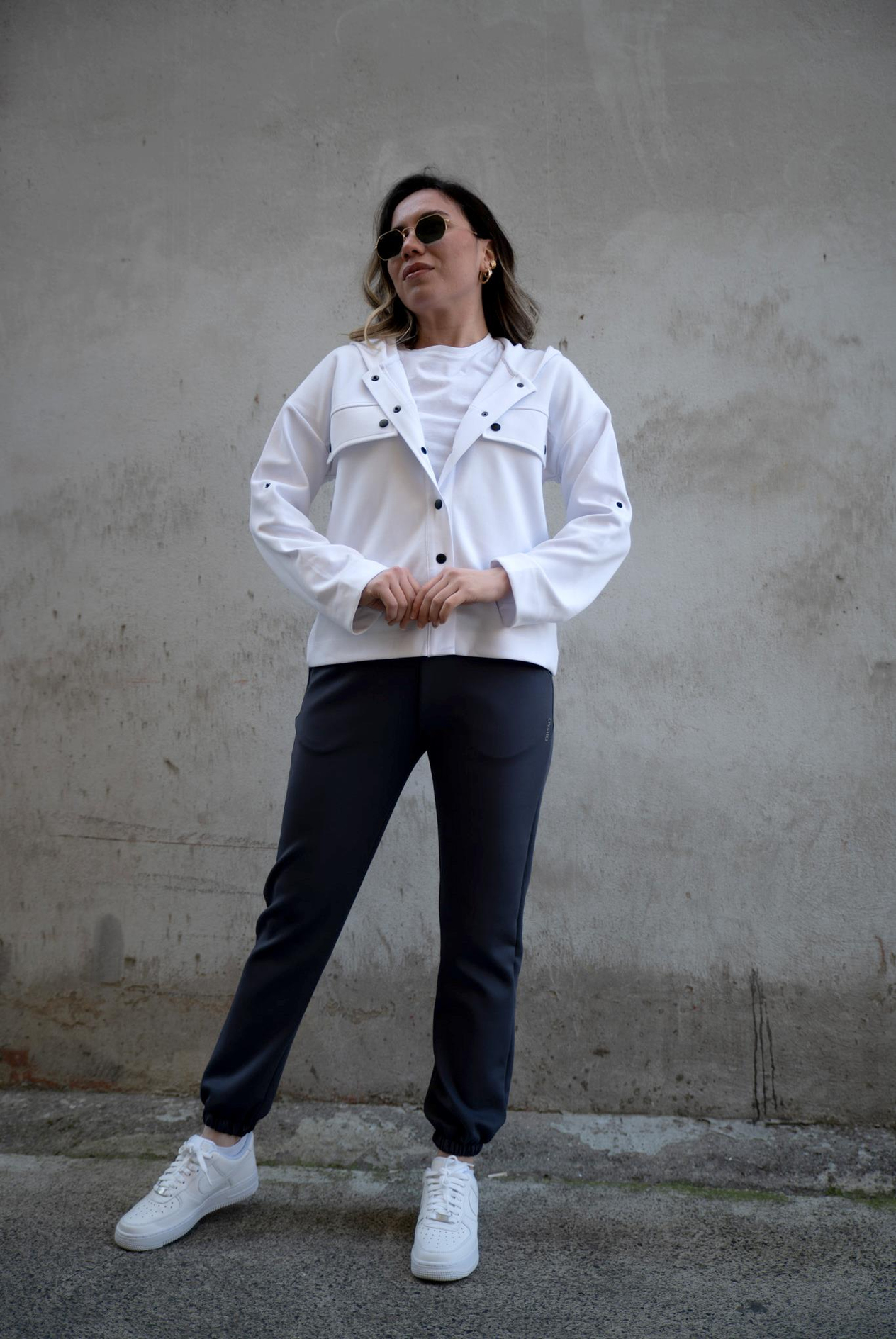 Kadın Kapüşon Yaka Sweatshirt