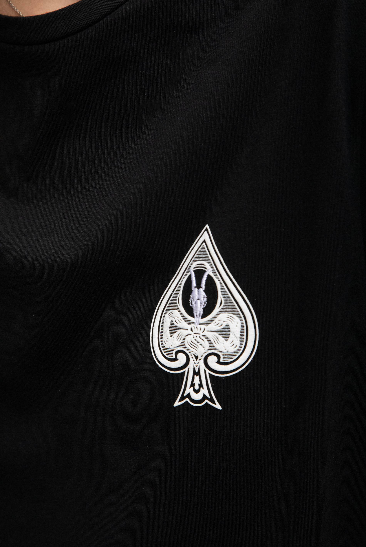 Kadın Veil Antrasit Logo Baskılı T-shirt