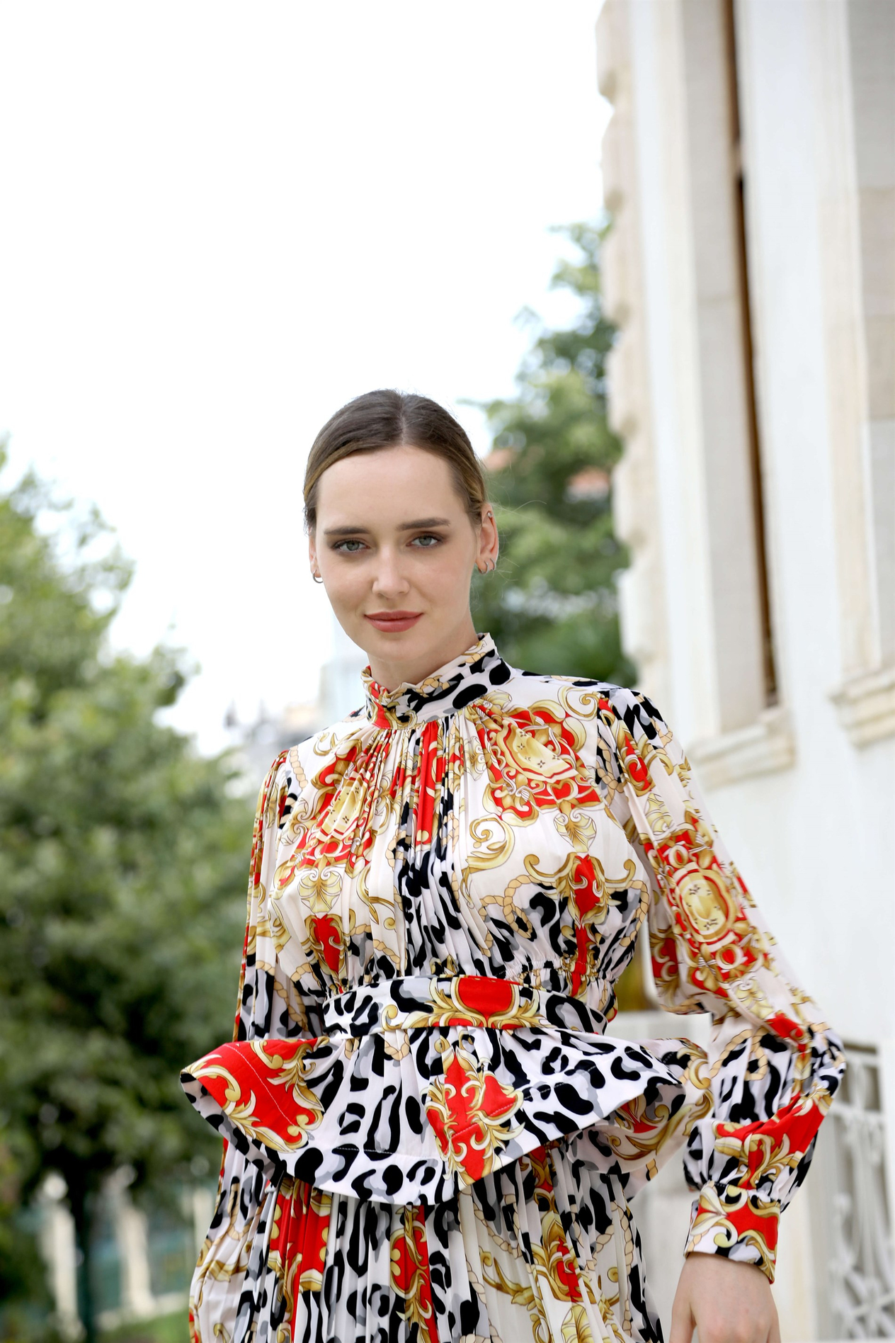 Kadın Özel Tasarım Vintage Patterns Takım