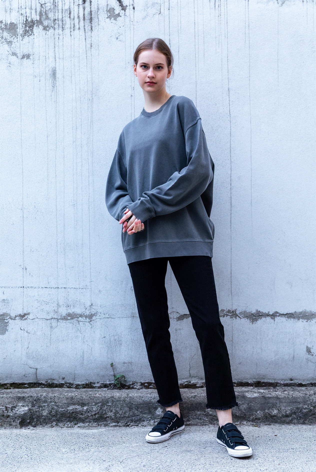 Kadın Relaxed Fit Sweatshirt 