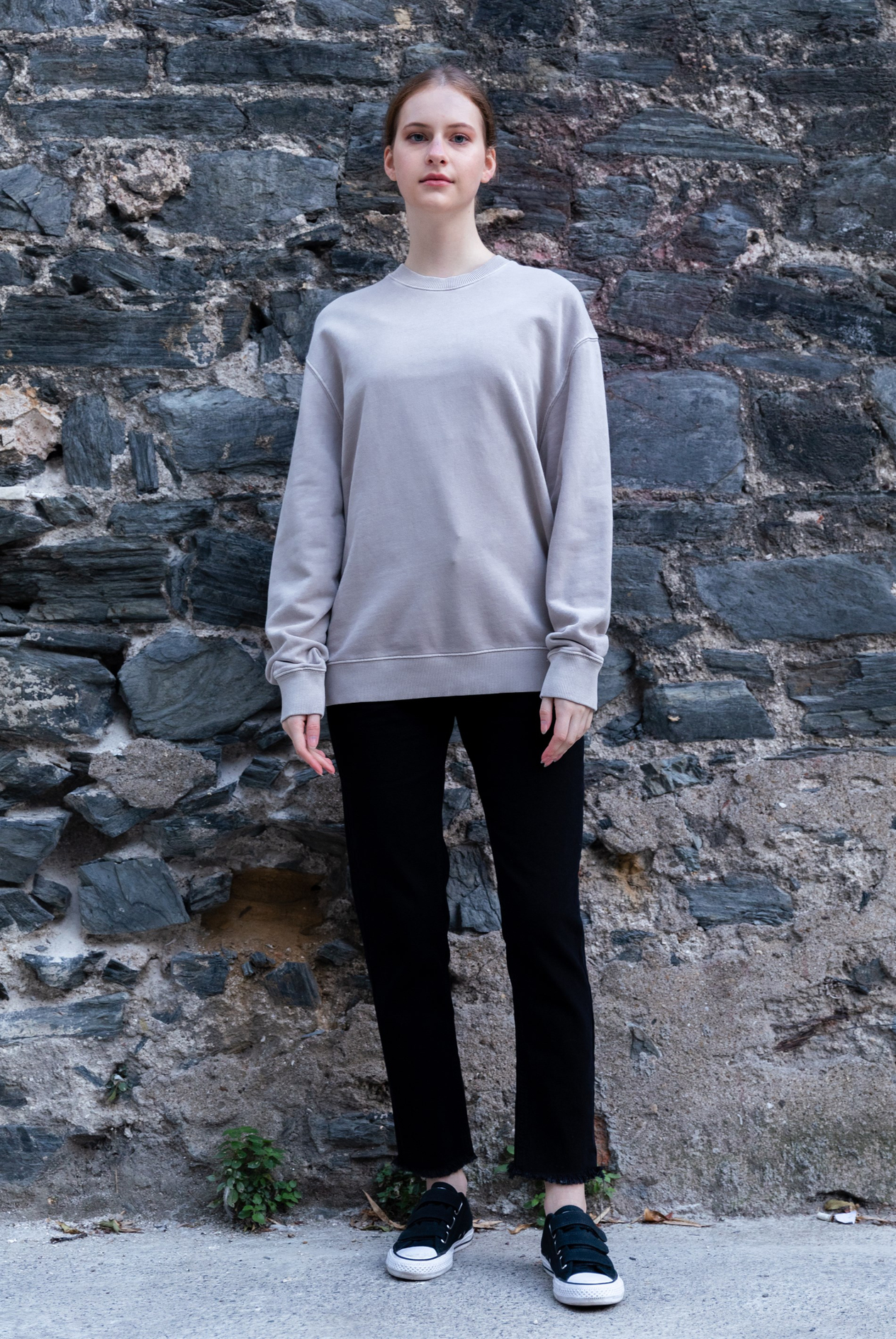 Kadın Relaxed Fit Sweatshirt 