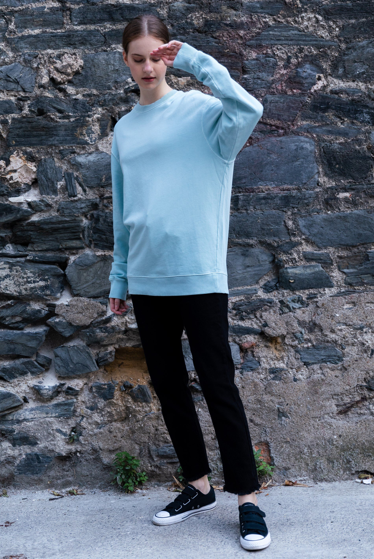 Kadın Relaxed Fit Sweatshirt 