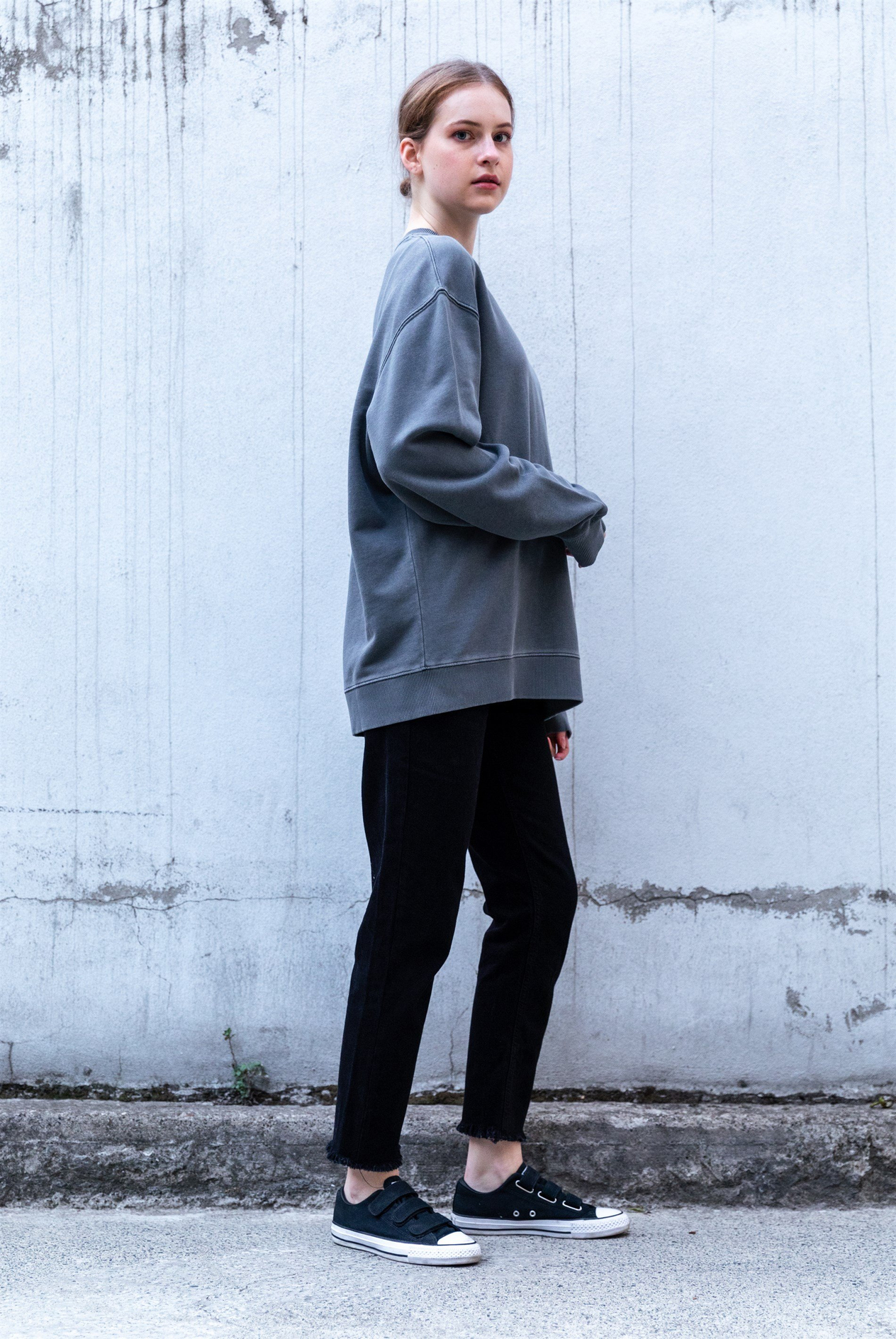 Kadın Relaxed Fit Sweatshirt 