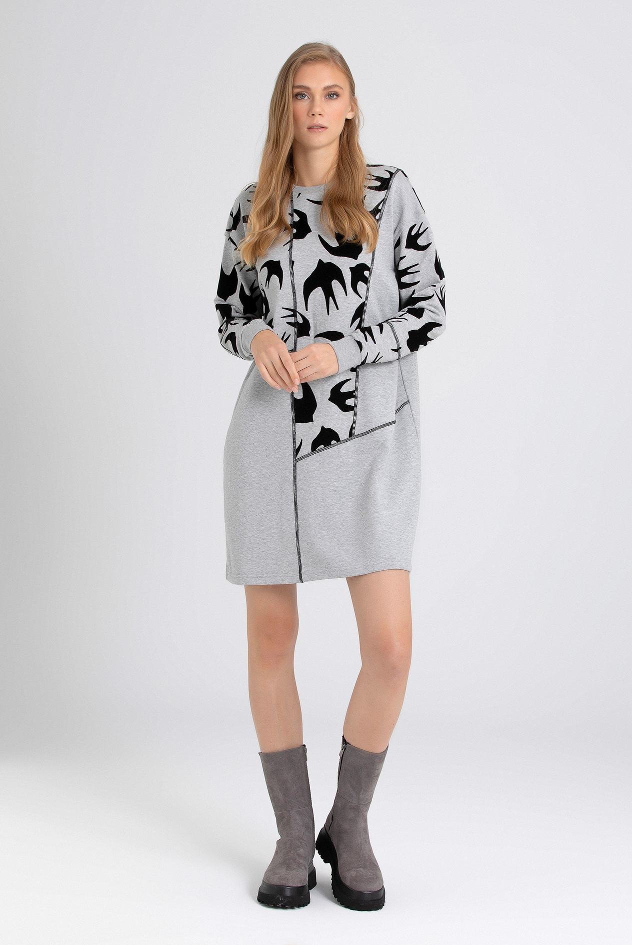 Kırlangıç Sweatshirt Elbise