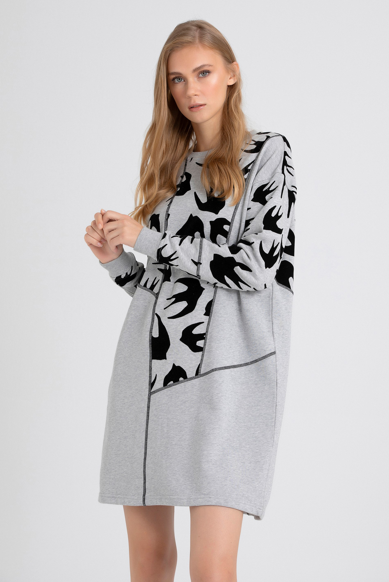 Kırlangıç Sweatshirt Elbise