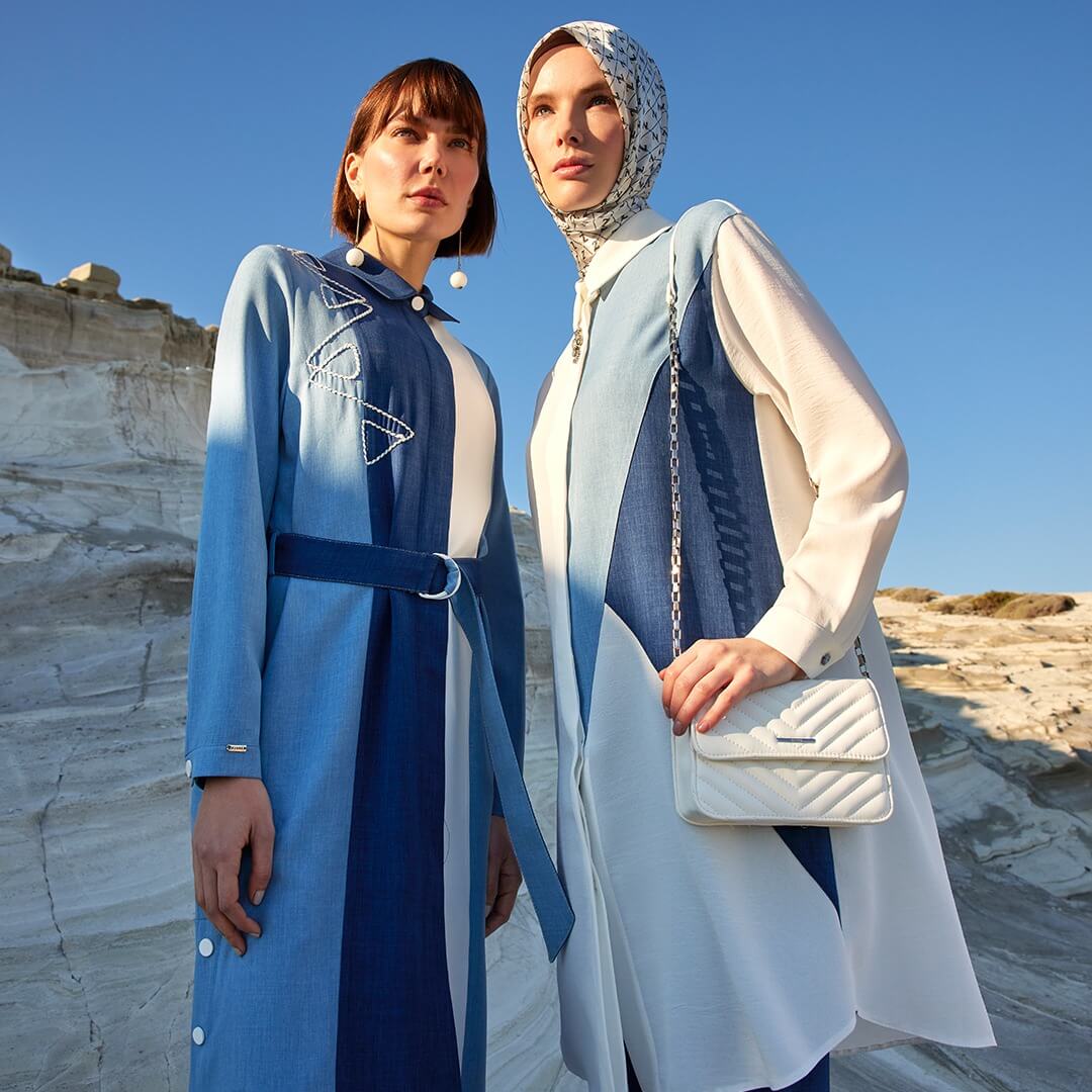 Birbirinden Farklı Tunik Pantolon Kombinleri