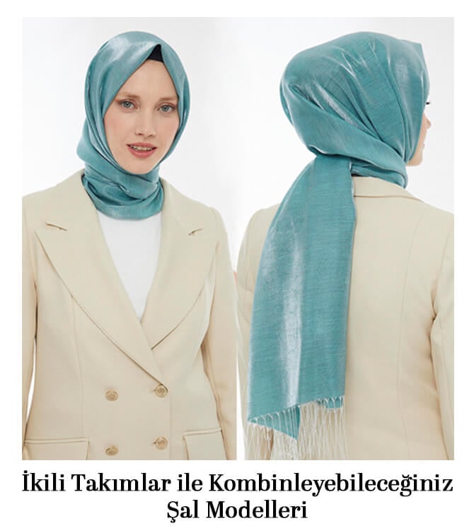 İkili Takımlar ile Kombinleyebileceğiniz Şal Modelleri