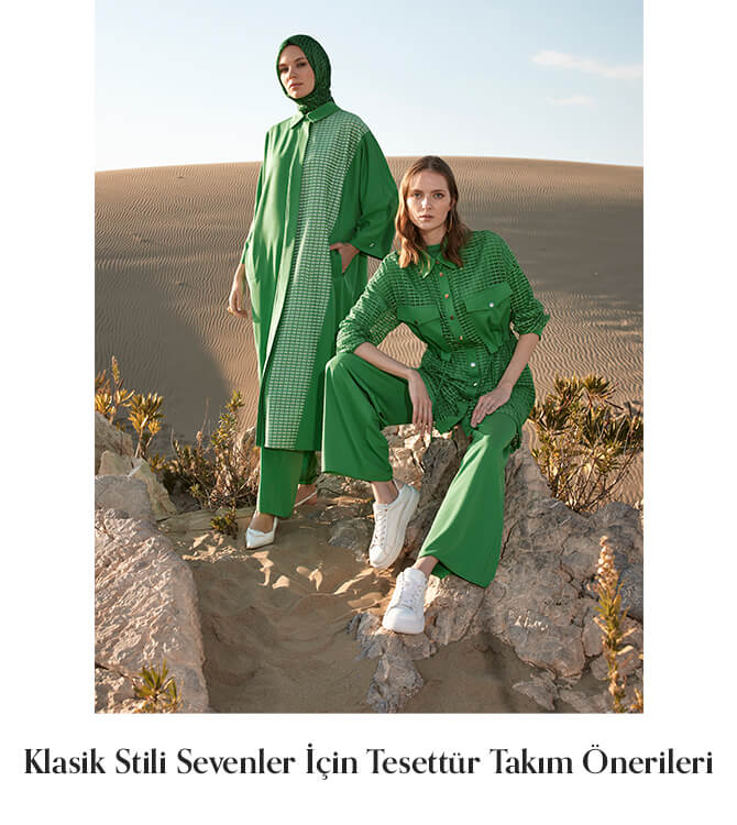 Klasik Stili Sevenler İçin Tesettür Takım Önerileri