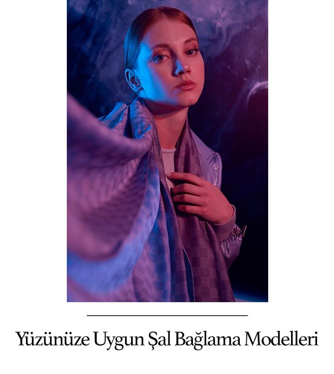 Yüz Tipine Uygun Şal Bağlama Modelleri