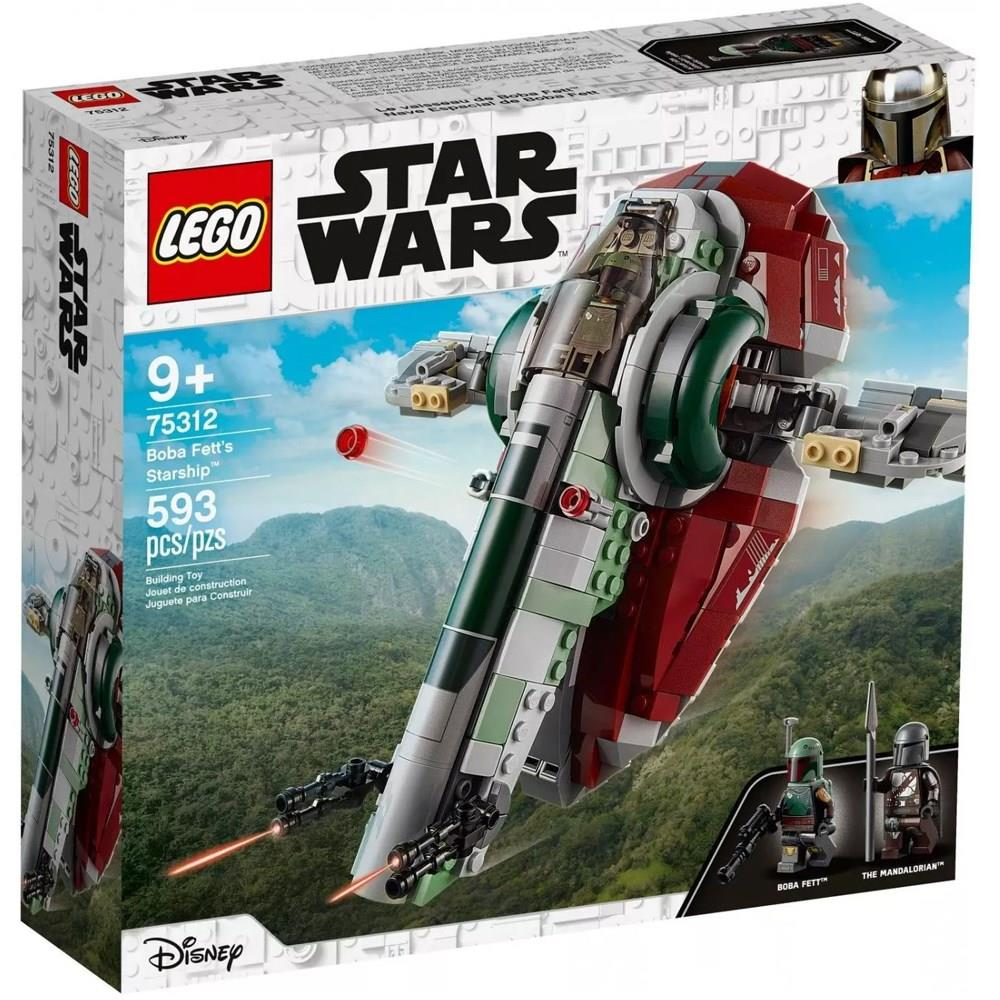 Lego Boba Fetts Starship 593 Parça LSW75312-Lego Oyuncak