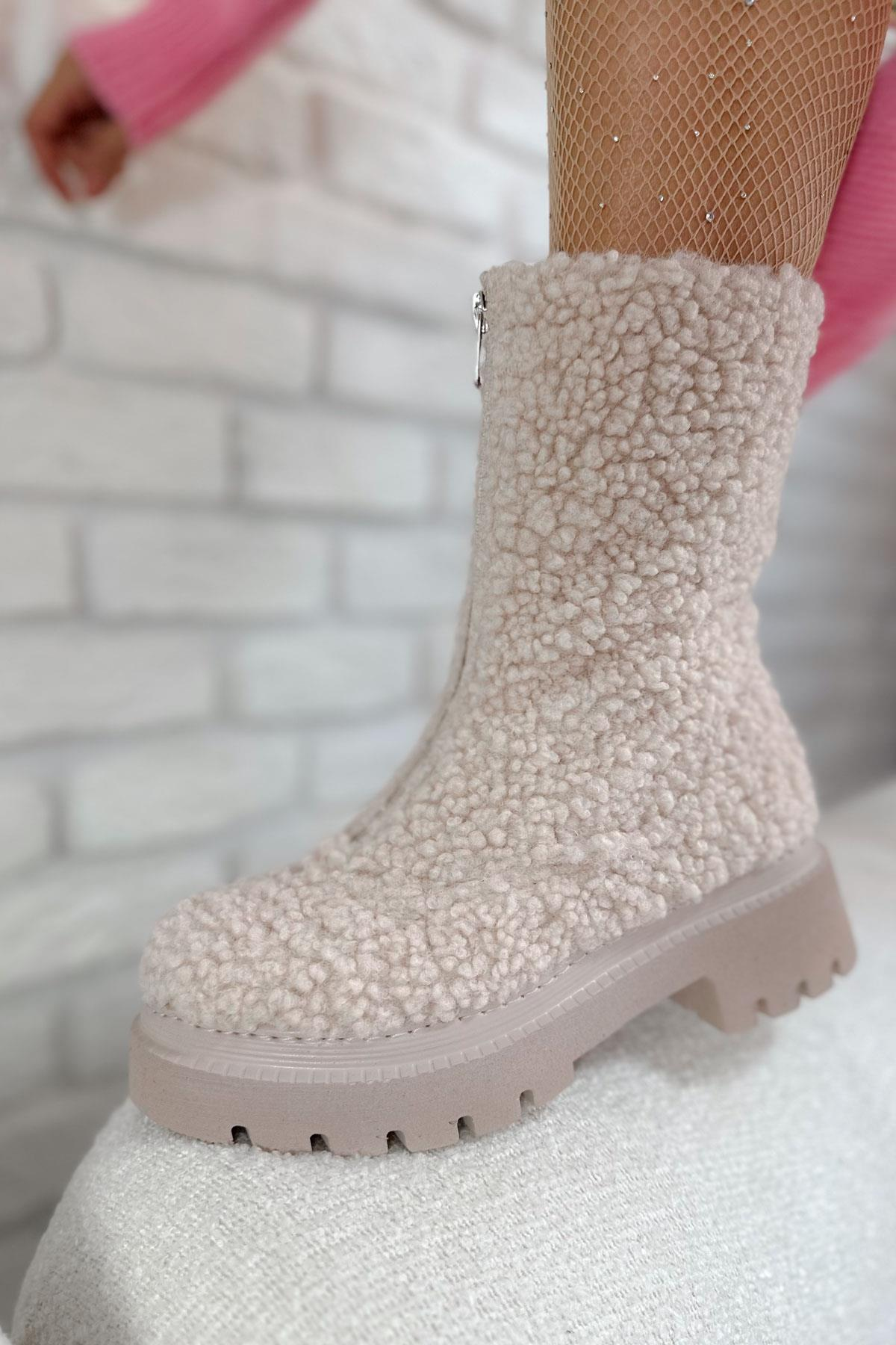 Bosy Bej Peluş Bot