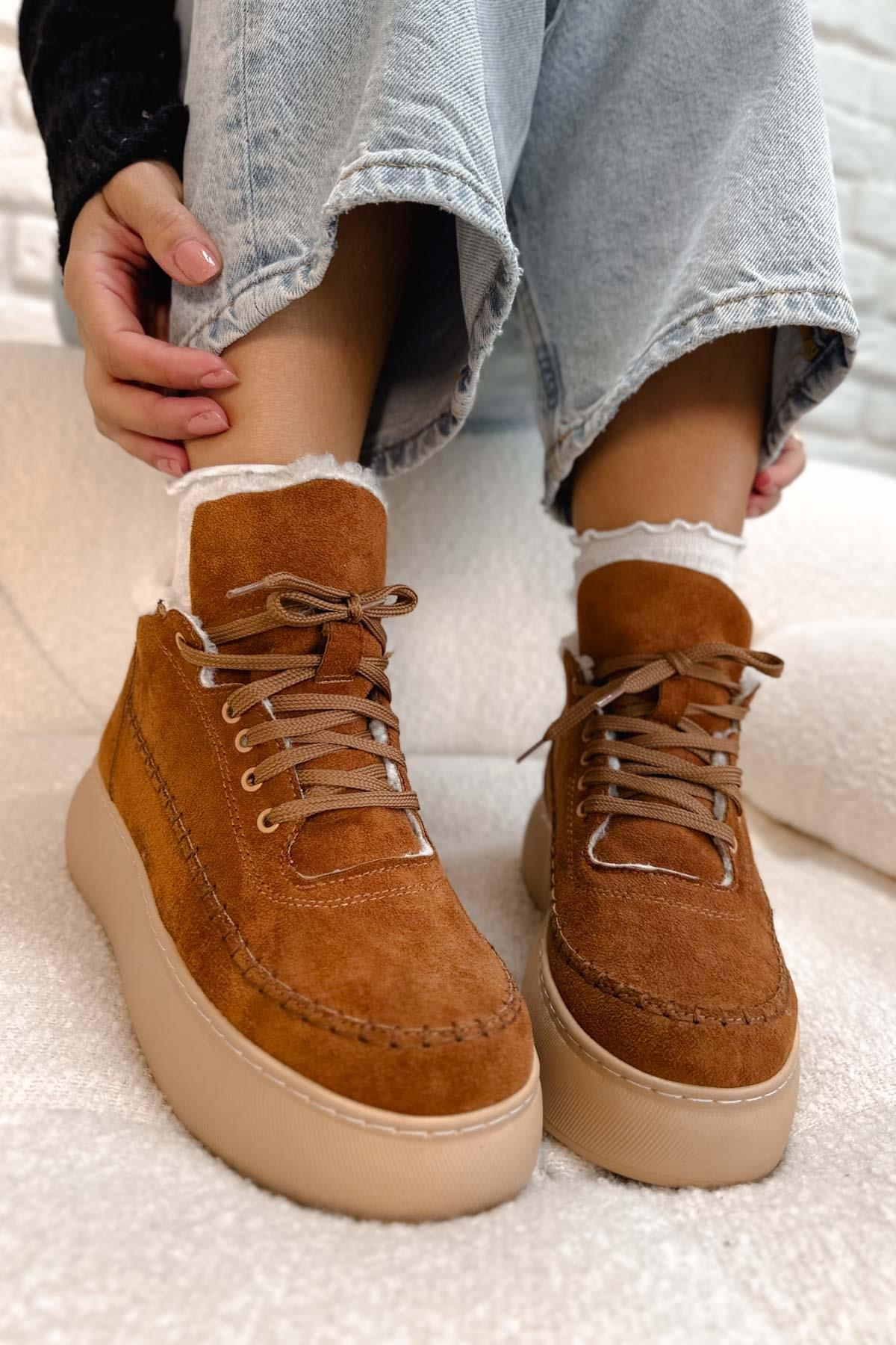 Odinn Taba Süet Sneakers Bot