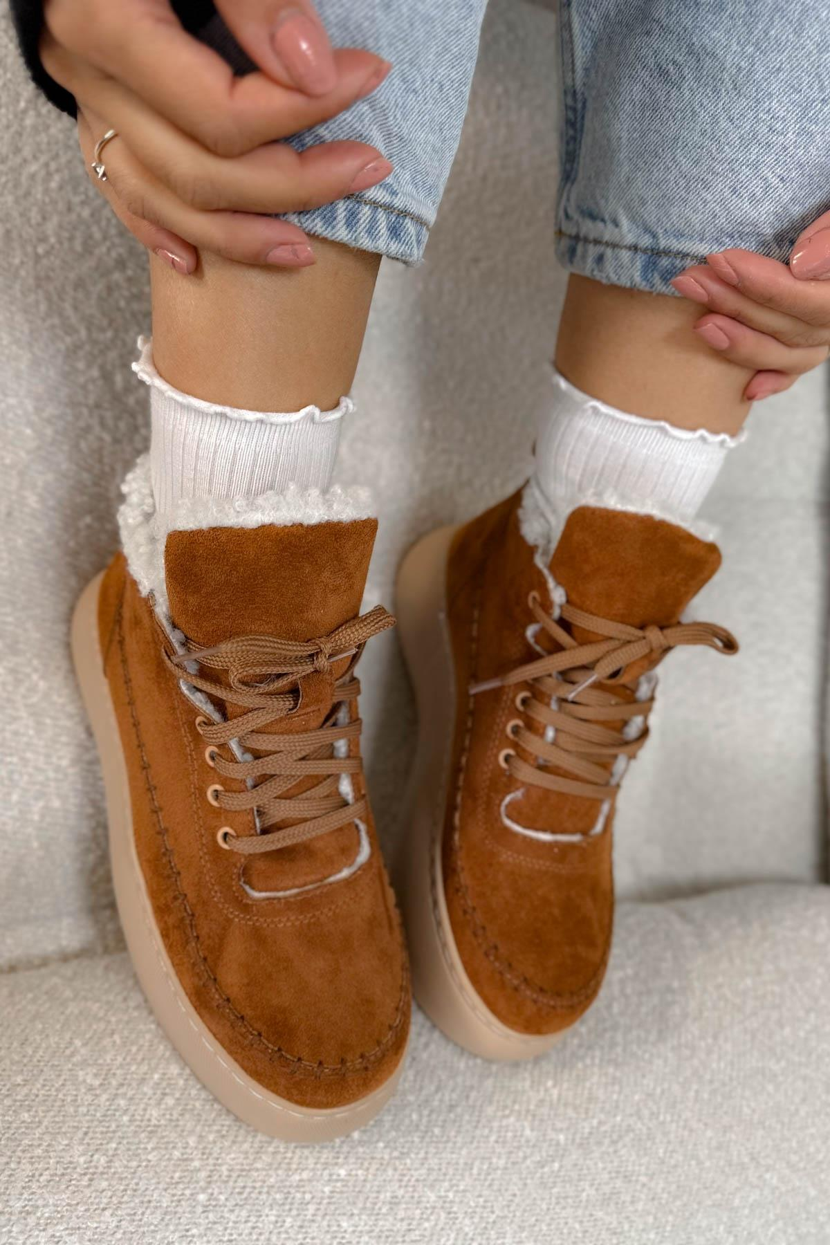 Odinn Taba Süet Sneakers Bot