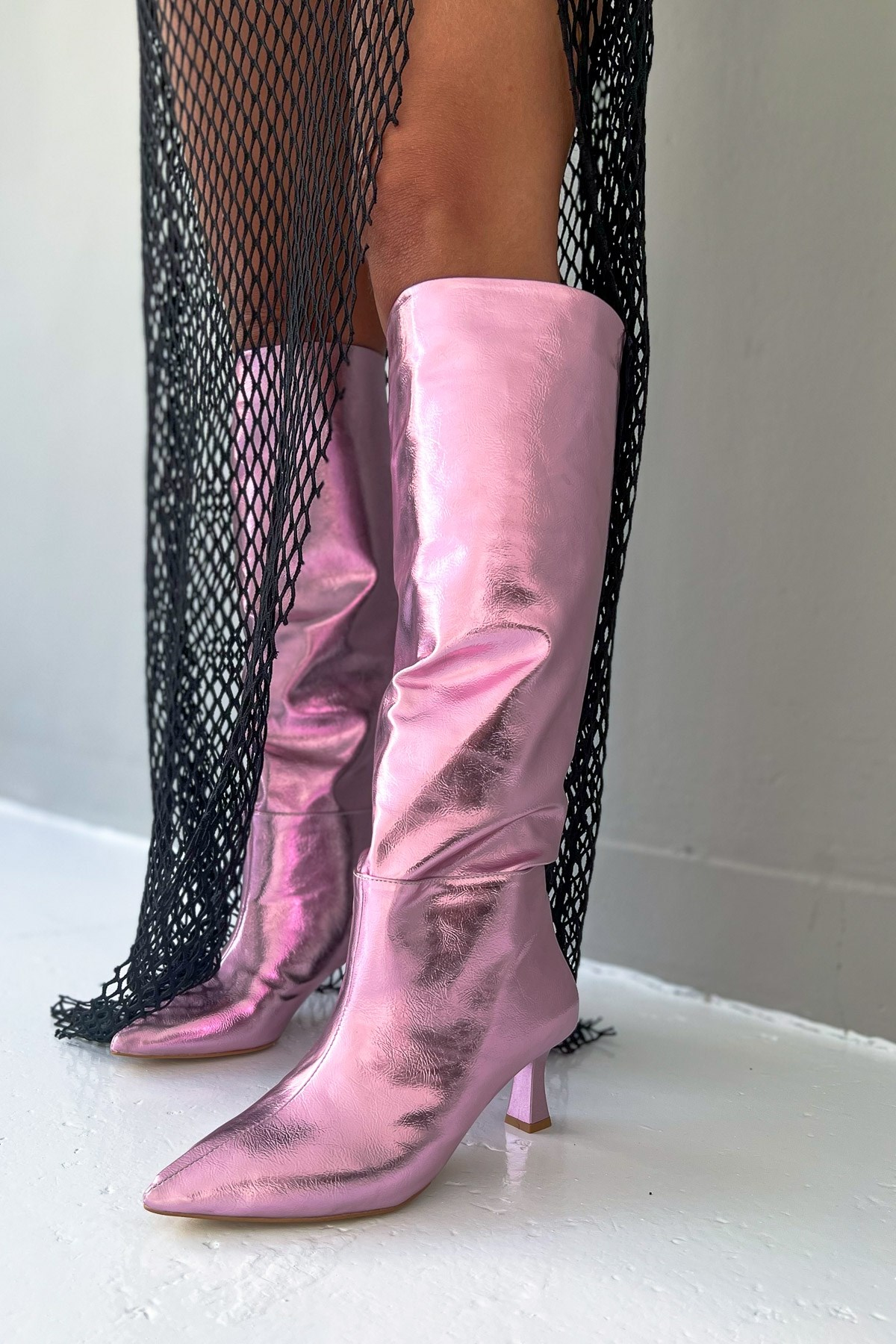 Uzay Metalik Pembe Çizme
