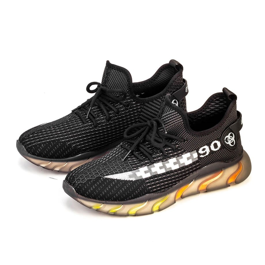 Guja Man Bağcıklı Light Taban Sneaker Erkek Ayakkabı 21K408 Siyah
