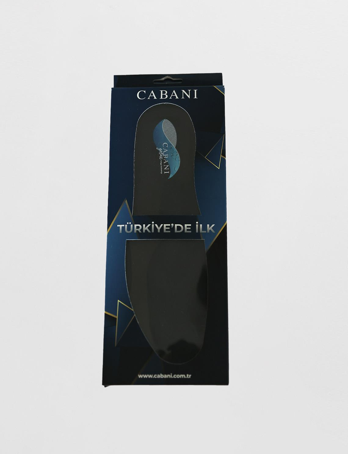 Men Dark Grey Genuine Leather Insole